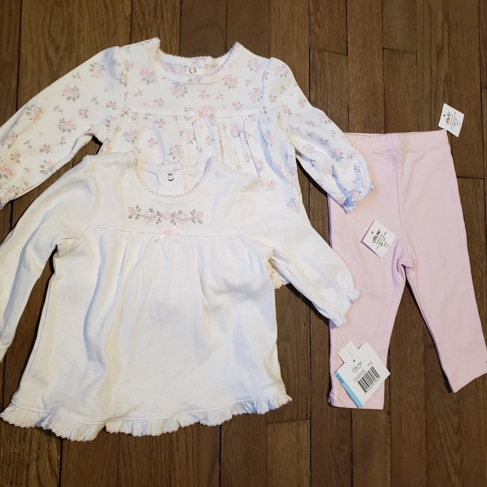 Little Me 3 Piece Tunic Legging Set